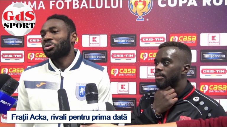 Frații Acka au fost rivali în CSM Reșița – „U“ Craiova, scor 0-1