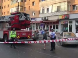 Explozie într-un apartament din Piteşti- foto: româniatv.net