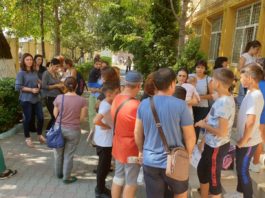 Craiova: Protest la Şcoala nr. 29