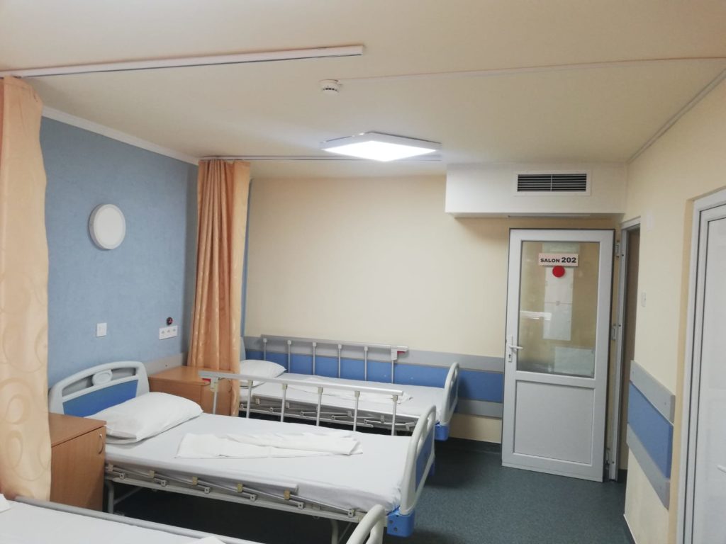 Saloanele renovate de la Secţia Neurologie I a Spitalului de Neuropsihiatrie Craiova 