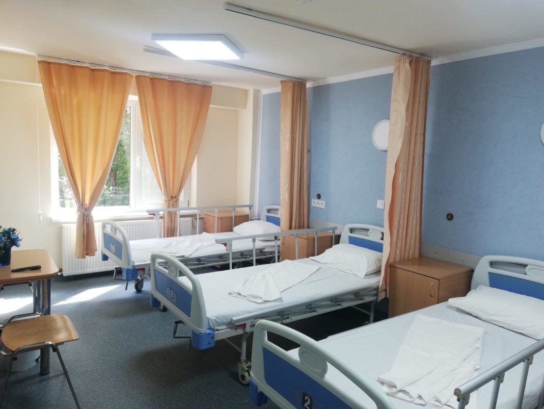Saloanele renovate de la Secţia Neurologie I a Spitalului de Neuropsihiatrie Craiova