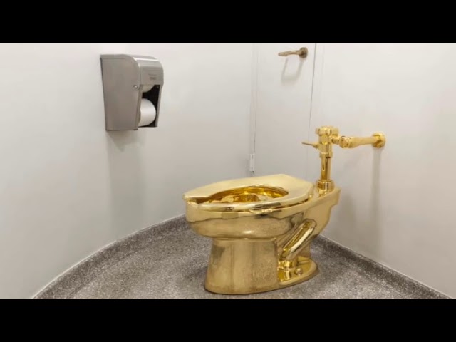 Toaletă din aur, furată de la Palatul Blenheim