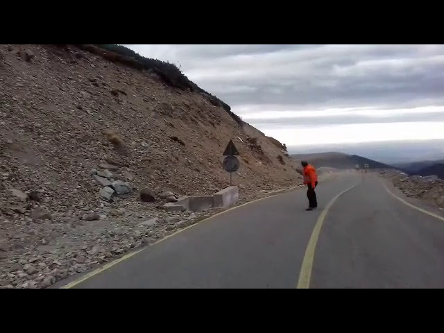 Gorj: Vânt puternic pe Transalpina