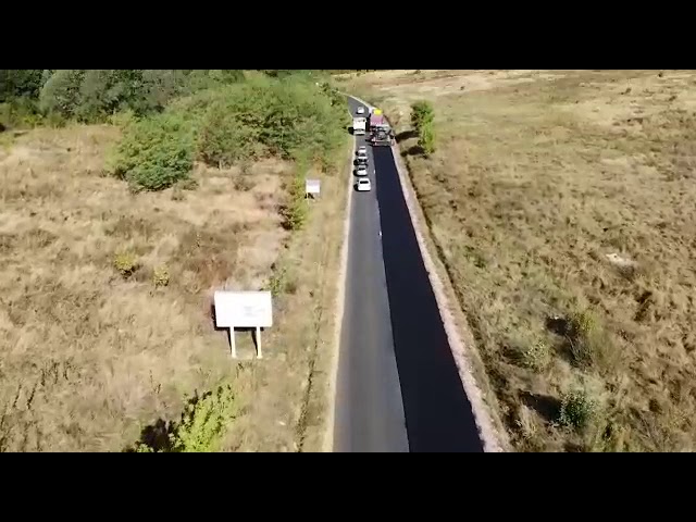 Gorj: Au început asfaltările pe DN 67 D, Târgu Jiu – Tismana