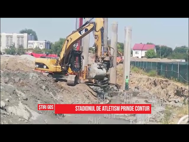 Stadionul de atletism din Craiova prinde contur Stadionul de atletism din Craiova prinde contur