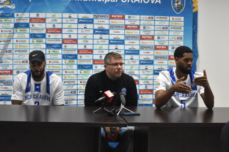 Monyea Pratt, Marius Toma şi Porter Troupe au prefaţat meciul cu CSU Sibiu