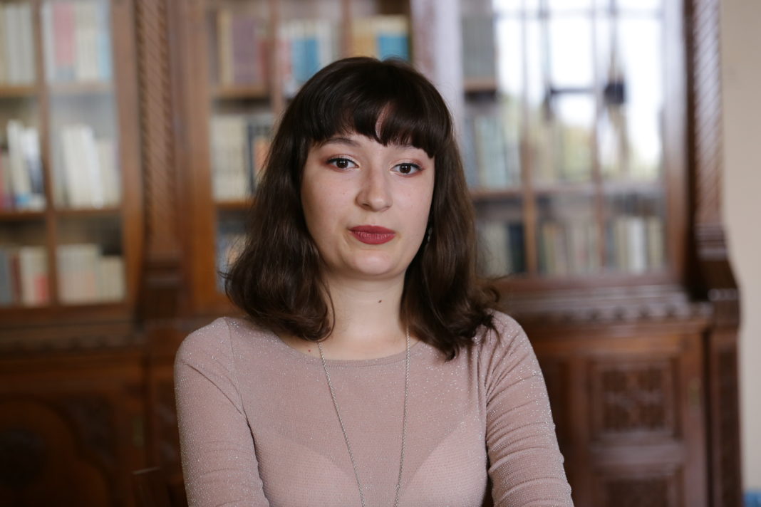 Mădălina Ştefan, olimpică la Olimpiada Internaţională de limba franceză.