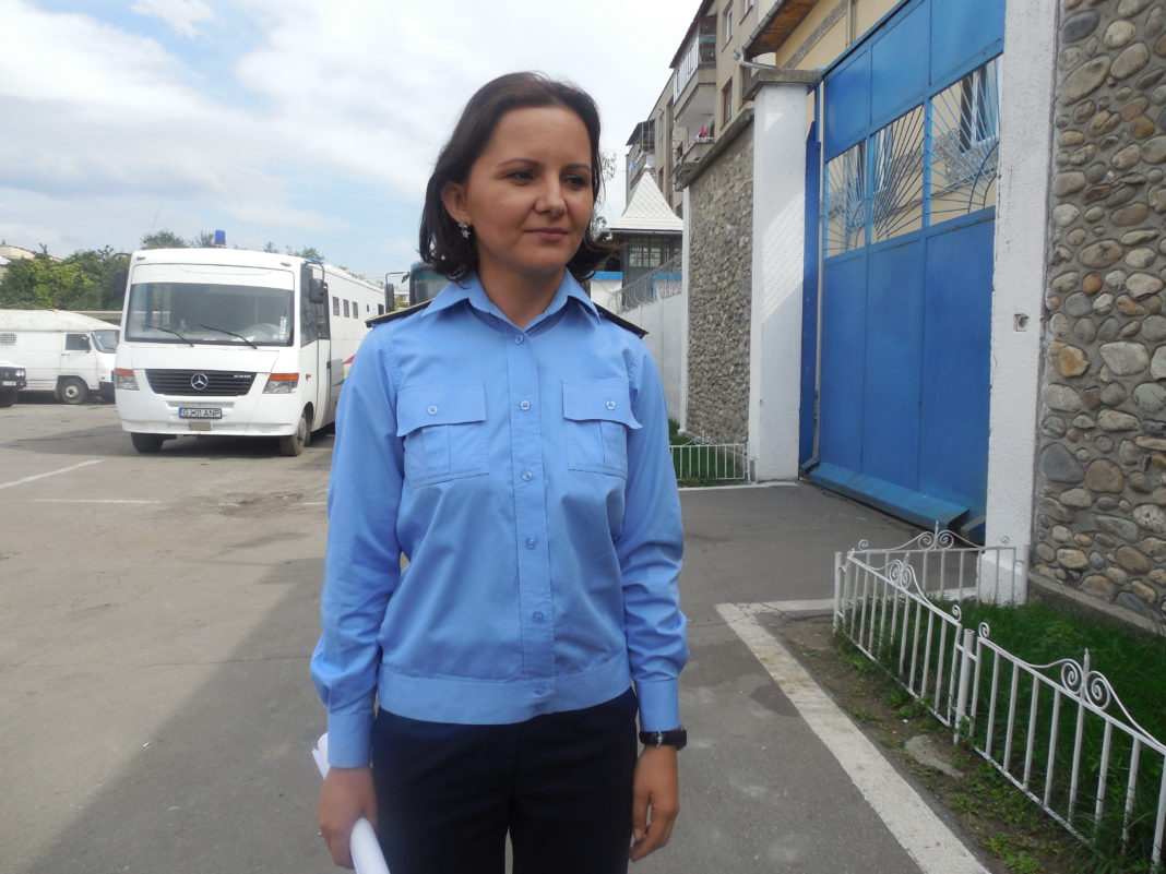 Lavinia Lupu, purtător de cuvânt al Penitenciarului din Târgu Jiu