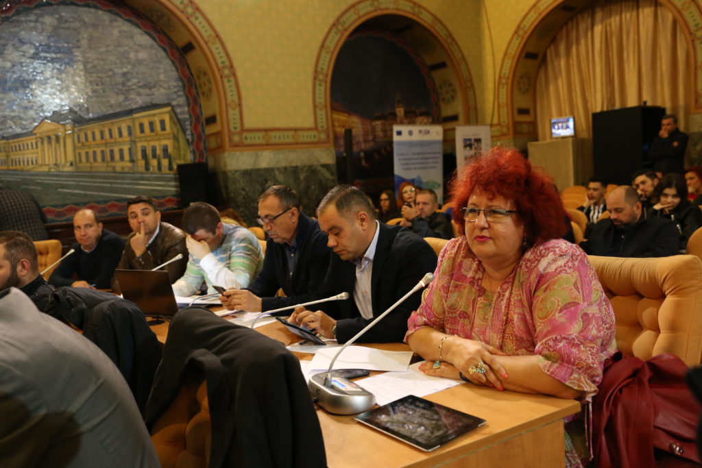 Consilierii locali din partea PNL la şedinţa Consiliului Local Craiova