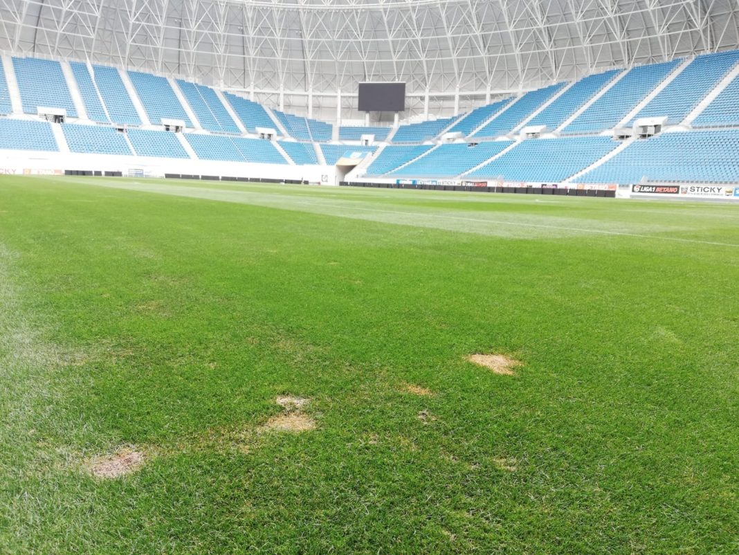 Primăria Craiova a prevăzut la rectificarea bugetară bani pentru schimbarea gazonului de la stadionul de fotbal. Suma trecută în buget: 3.434.000 de lei