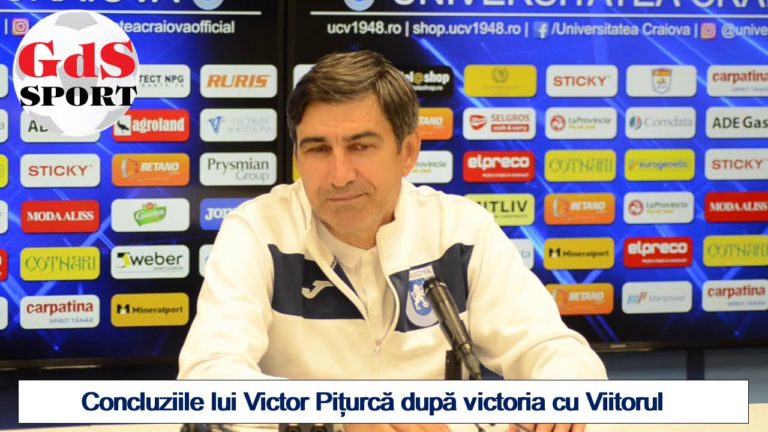 „U“ Craiova – Viitorul 3-1 / Vezi concluziile lui Victor Pițurcă!