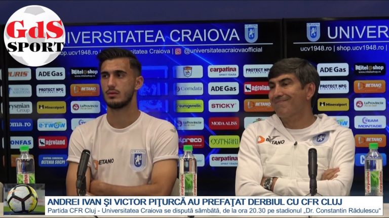 CFR Cluj – „U“ Craiova / Ivan şi Piţurcă, optimişti înaintea derbiului din Gruia