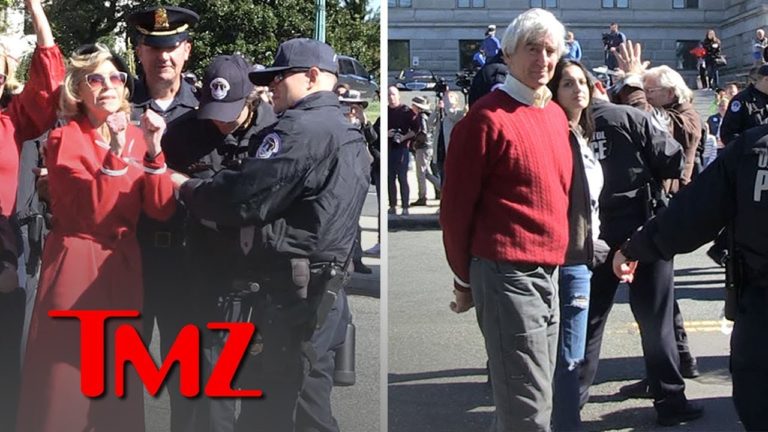 Jane Fonda a fost arestată la un protest în Washington