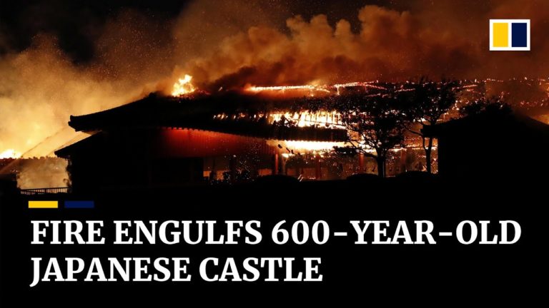 Castelul Shuri, din patrimoniul UNESCO, devastat într-un incendiu