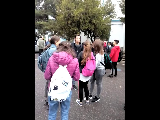 Protest la Liceul Odobleja