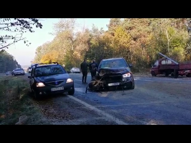 Gorj/ Circulație îngreunată pe DN 67, în comuna Scoarța, din cauza unui accident rutier