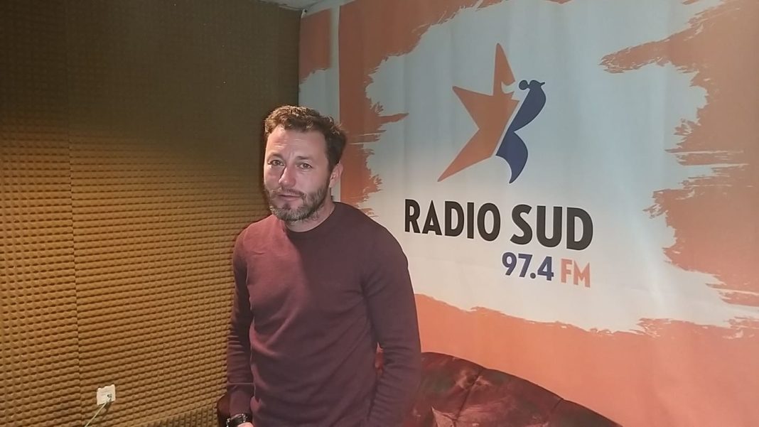 Ştefan Florescu, prezent în studioul Radio Sud