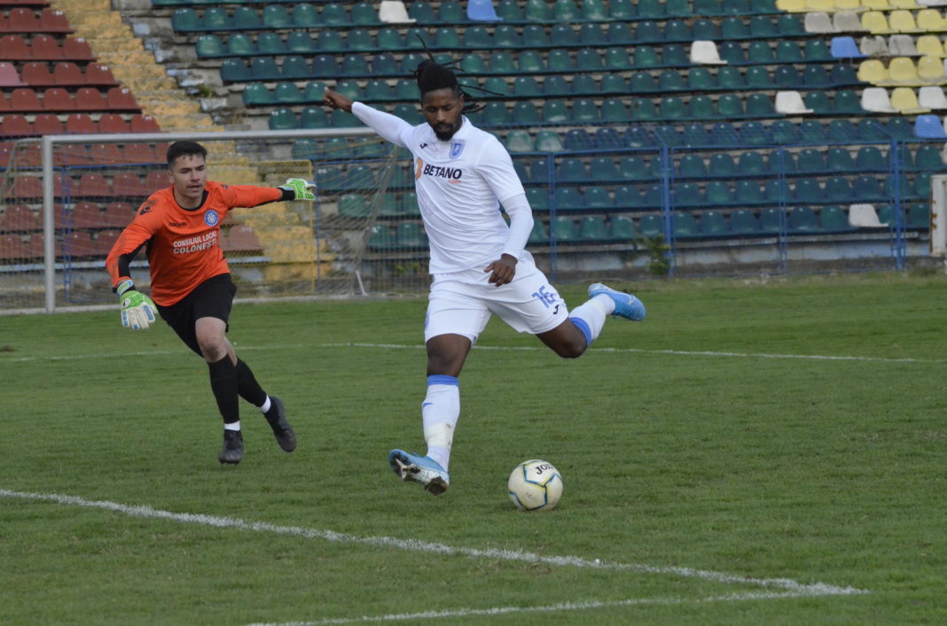 Carlos Fortes a marcat de multe ori pentru echipa a doua (Foto: Alexandru Vîrtosu)