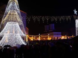 Cel mai scump brad de Crăciun din România stă de doi ani la naftalină