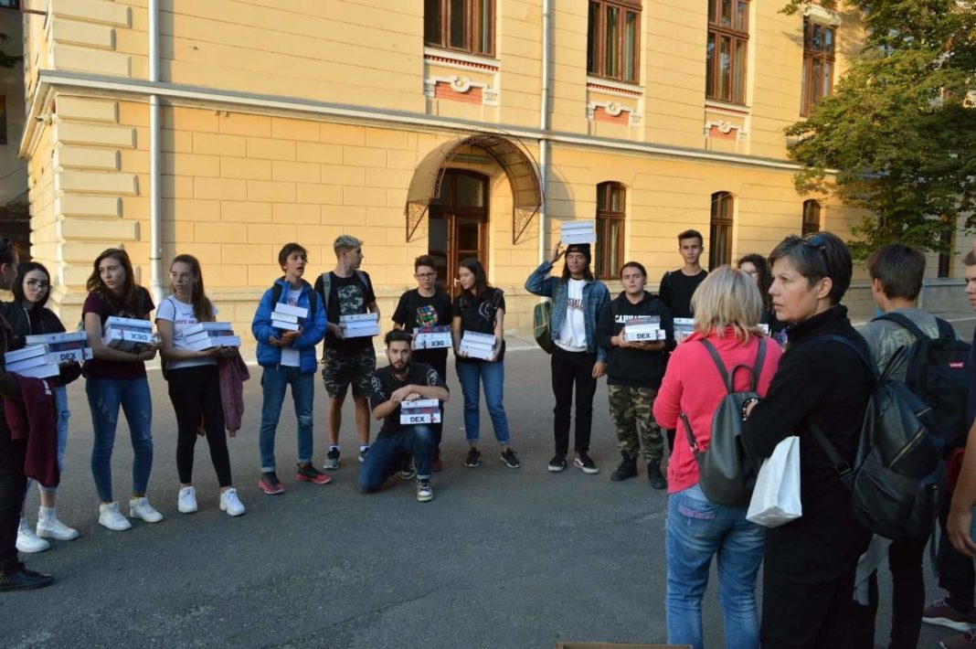 Elevi dn Odorheiu-Secuiesc, la Colegiul Național ”Carol I”