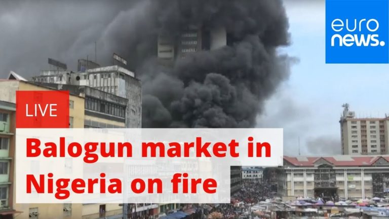 Un incendiu a devastat piața din capitala Nigeriei