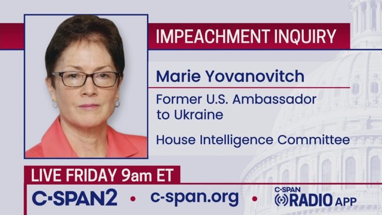 Destituirea lui Trump: mărturie publică crucială a fostei ambasadoare americane la Kiev