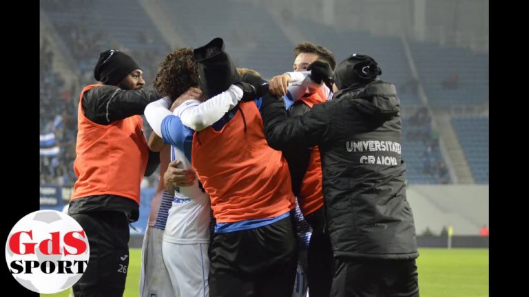 Universitatea Craiova – Hermannstadt, scor 3-0. Alb-albaștrii și-au respectat statutul (FOTO)