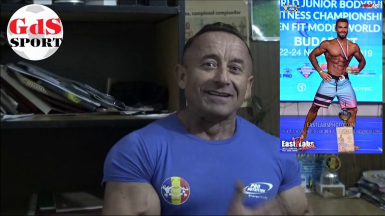 Culturism / Torcea, entuziasmat după CM de Juniori. Craioveanul Sebi Pană, campion mondial