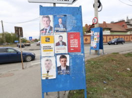 Panourile electorale din Craiova sunt păzite de Poliţia Locală