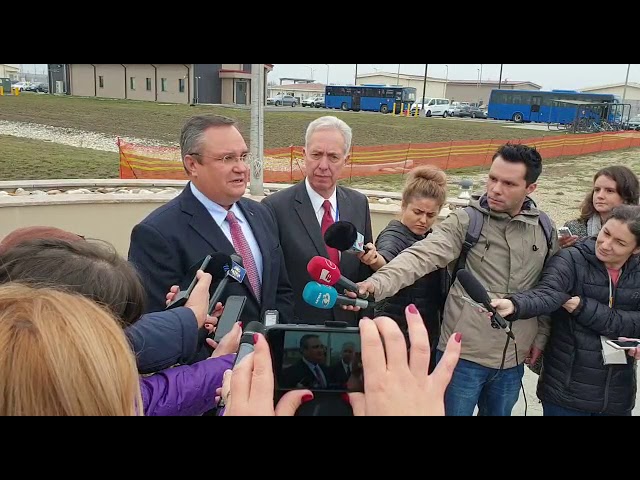 Ambasadorii NATO, vizită în grup la baza militară de la Deveselu