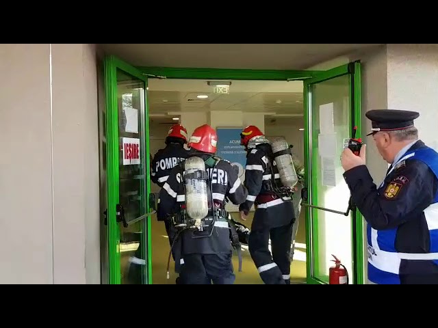 Exercițiu de intervenție la Spitalul Filantropia din Craiova