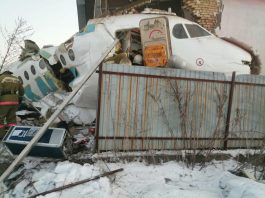 14 morţi, după prăbuşirea unui avion în Kazahstan