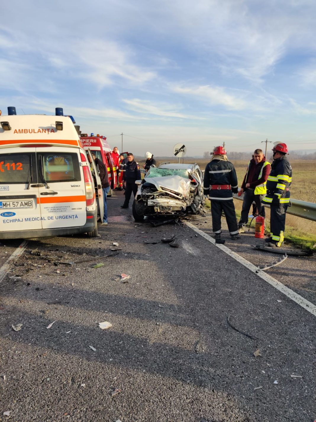 Accident rutier cu trei victime la Butoieşti