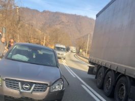 Vâlcea: Accident rutier pe DN 7, la Racoviţa