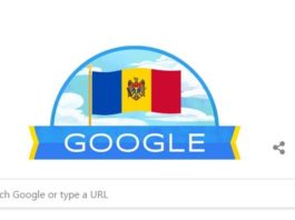 De Ziua României, Google a pus ca logo tricolorul