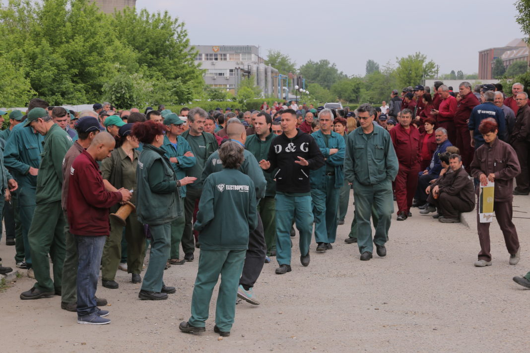 protest Electroputere