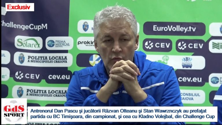 Volei (m) / Reprezentanţii echipei de volei au prefaţat duelurile cu Dej şi Kladno