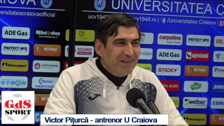 Concluziile lui Victor Pițurcă și Marius Croitoru după Craiova – Botoșani 3-1