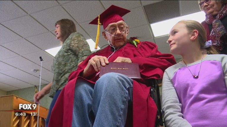 Un american a absolvit şcoala la 91 de ani