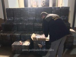 Peste 25.000 de pachete cu țigări de contrabandă, confiscate la frontiera de nord
