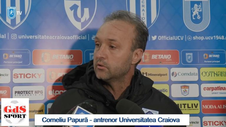 VIDEO / Corneliu Papură: Muncim cu toţii ca să fim cât mai buni