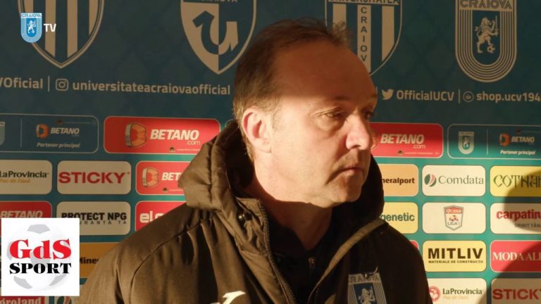 VIDEO / Corneliu Papură: Sunt mulțumit cum a decurs cantonamentul