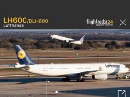 Lufthansa a anulat cursele spre Teheran. Avion întors din drum din motive de precauție