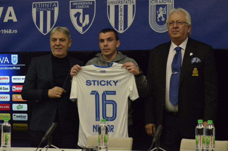 Dan Nistor a fost prezentat oficial de „U“ Craiova. Bine ai venit, „Ceapă“!