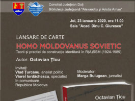 Lansarea volumului "Homo Moldovanus Sovietic", la "Aman"