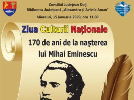 Evenimente dedicate poetului Mihai Eminescu la "Aman"