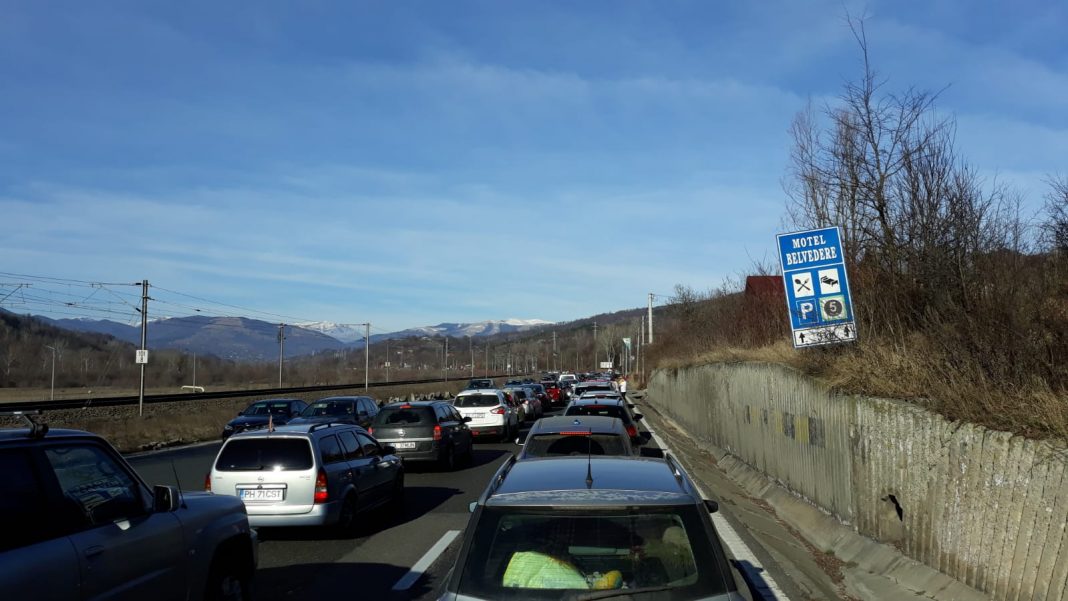 Continuă nebunia pe DN 1