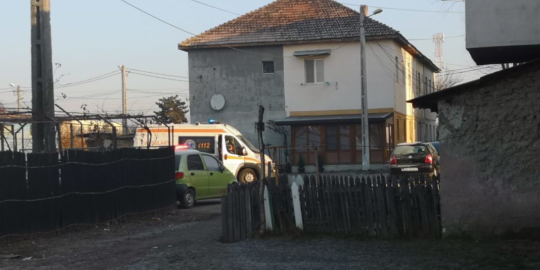 Casa în care au murit cei doi tineri