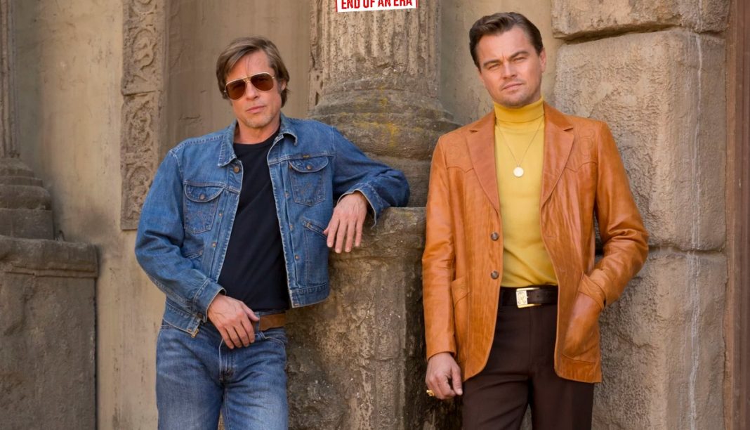 Brad Pitt şi Leonardo DiCaprio în pelicula “Once Upon a Time in Hollywood,