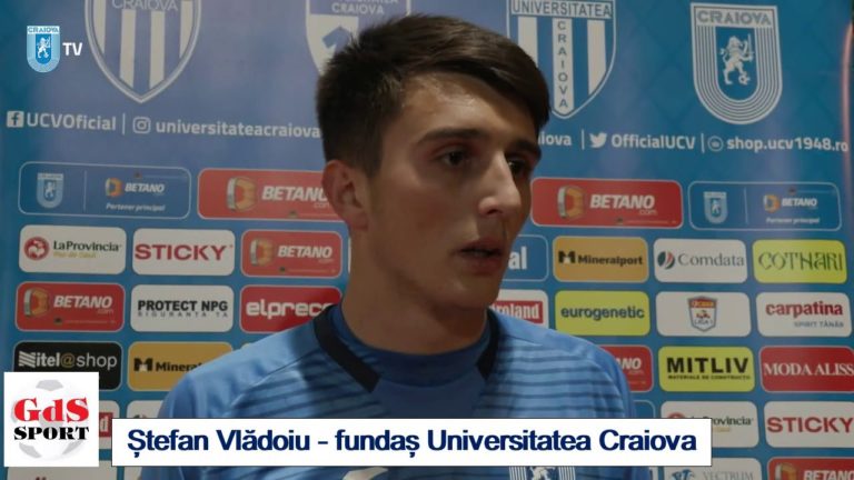 VIDEO / Ștefan Vlădoiu: Acum nu contează rezultatele!